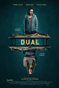 Dual Movie Poster Print showcasing cinematic artwork.