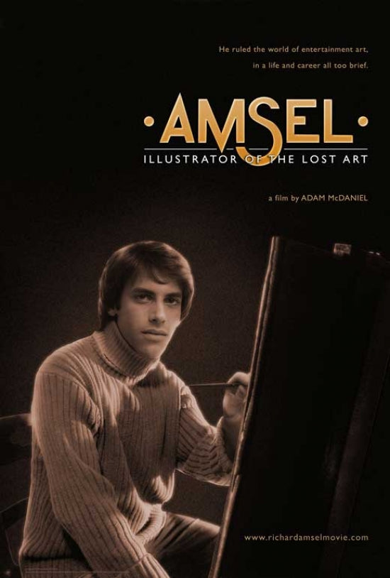 Amsel Illustrator of the Lost Art Movie Poster Print, vibrant and detailed artwork.