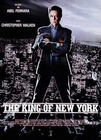 King of New York Movie Poster Print showcasing iconic film imagery.