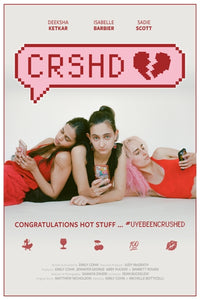 Crshd Movie Poster Print showcasing modern film art