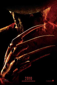 A Nightmare on Elm Street Movie Poster Print showcasing horror imagery.