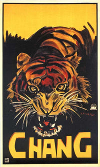 Chang: A Drama of the Wilderness Movie Poster Print showcasing wilderness beauty.