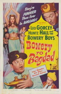 Bowery to Bagdad Movie Poster Print showcasing classic film art