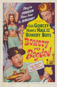 Bowery to Bagdad Movie Poster Print showcasing classic film art