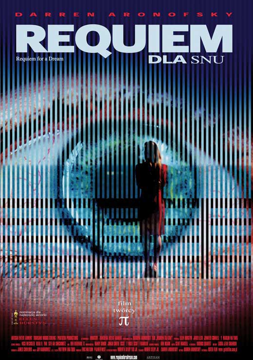 Requiem for a Dream Movie Poster Print showcasing emotional themes.