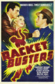 Racket Busters Movie Poster Print showcasing vibrant colors and cinematic excitement.
