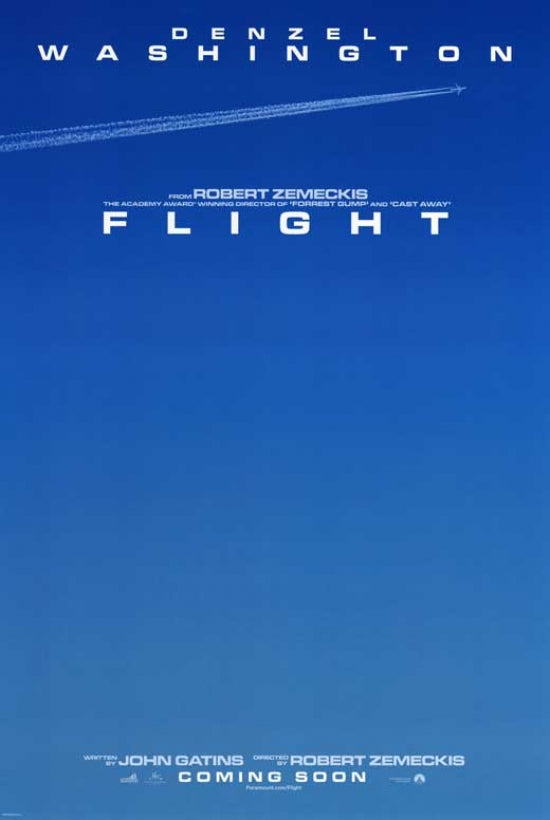 Flight Movie Poster Print showcasing thrilling aviation imagery.