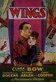 Wings Movie Poster Print showcasing iconic film art.