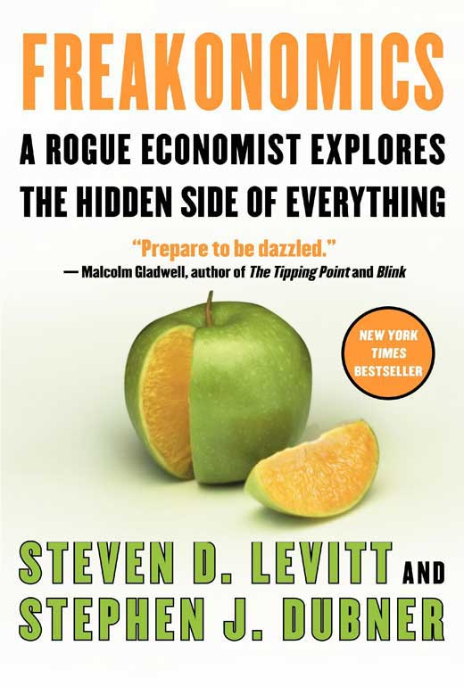 Freakonomics Movie Poster Print showcasing economic themes.