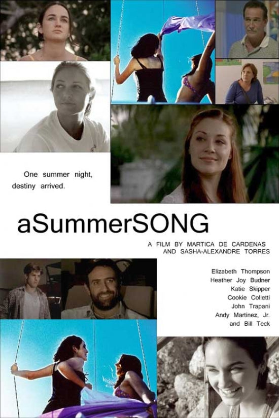 A Summer Song Movie Poster Print showcasing vibrant summer themes.