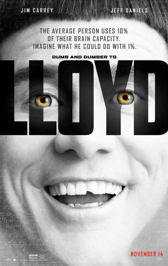 Dumb and Dumber To Movie Poster Print featuring iconic characters.