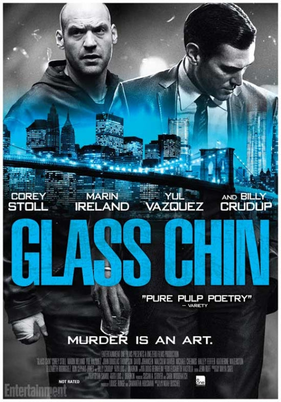 Glass Chin Movie Poster Print featuring cinematic artwork.