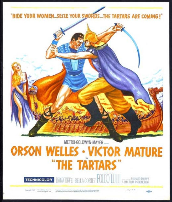 I Tartari Movie Poster Print showcasing cinematic art.