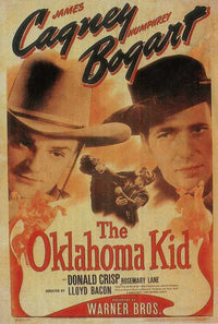 Oklahoma Kid Movie Poster Print showcasing classic cinema art.