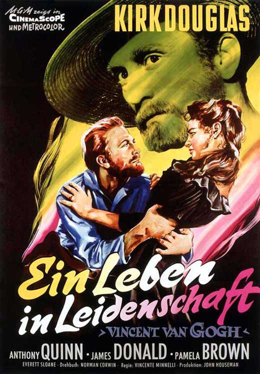 Lust for Life movie poster print showcasing vibrant artwork.