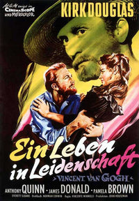Lust for Life movie poster print showcasing vibrant artwork.