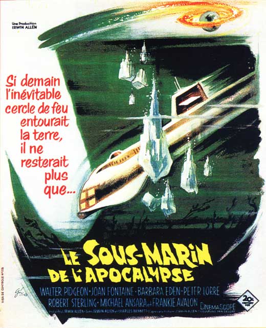 Voyage to the Bottom of the Sea Movie Poster Print showcasing underwater adventure.