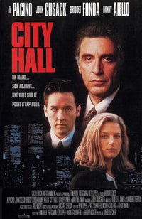 City Hall Movie Poster Print featuring cinematic artwork.