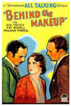 Behind the Make-Up Movie Poster Print featuring vibrant colors and film artistry.