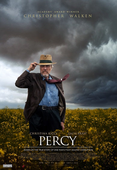 Percy vs Goliath Movie Poster Print featuring dramatic imagery.