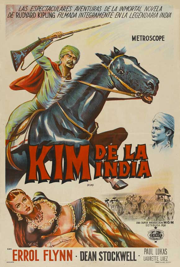 Kim Movie Poster Print showcasing classic film art.
