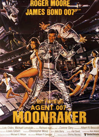 Moonraker Movie Poster Print (27x40) - Classic Film Artwork
