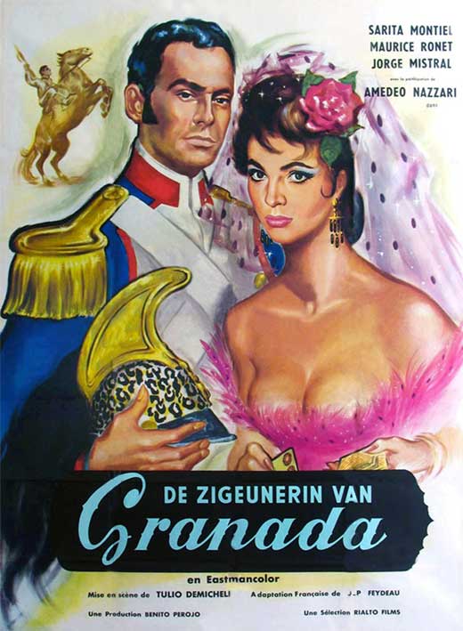 A Girl Against Napoleon movie poster print showcasing historical themes.
