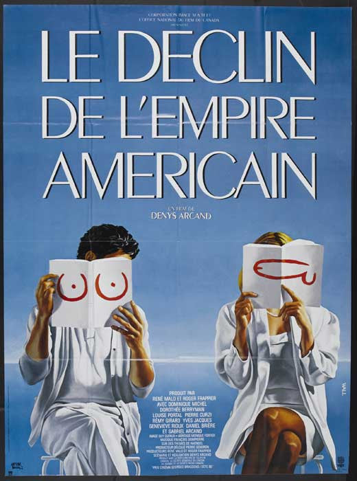 The Decline of the American Empire Movie Poster Print (27x40)