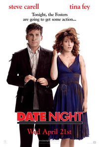 Date Night Movie Poster Print capturing romantic moments.