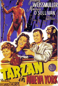 Tarzan's New York Adventure Movie Poster Print showcasing adventure and excitement.