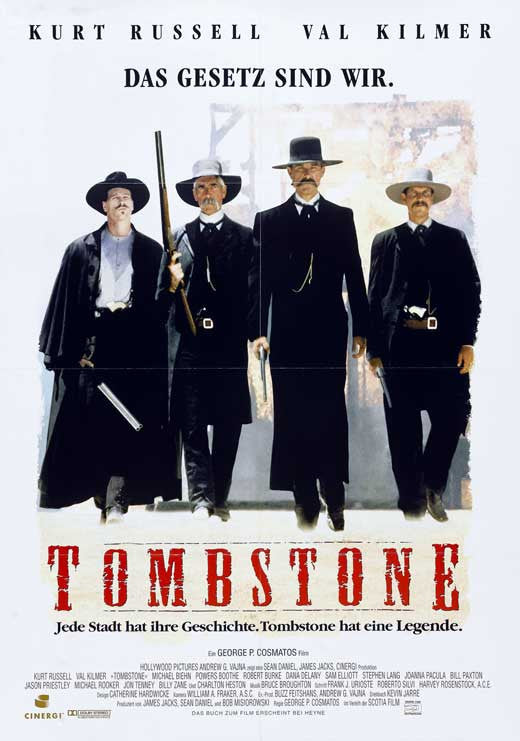 Tombstone Movie Poster Print (27 x 40) - Item # MOVGB43294