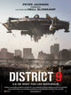 District 9 Movie Poster Print showcasing a thrilling sci-fi design.