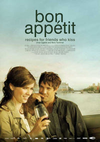 Bon Appetit Movie Poster showcasing culinary art for home decor.
