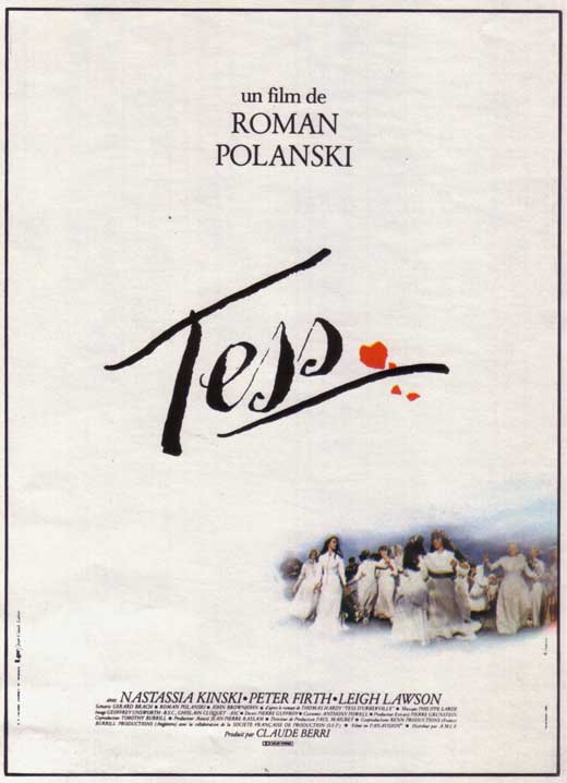 Tess Movie Poster Print featuring classic film imagery