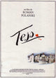 Tess Movie Poster Print featuring classic film imagery