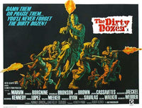 The Dirty Dozen Movie Poster Print showcasing iconic film art.