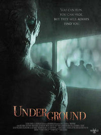 Underground Movie Poster Print showcasing classic film aesthetics.