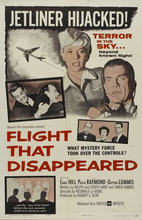 The Flight That Disappeared movie poster print showcasing vibrant colors and dramatic imagery.