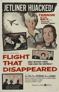 The Flight That Disappeared movie poster print showcasing vibrant colors and dramatic imagery.