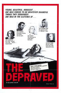 Depraved Movie Poster Print - Dark themed art for home decor.