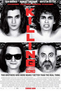 Killing Bono Movie Poster Print featuring captivating film artwork.