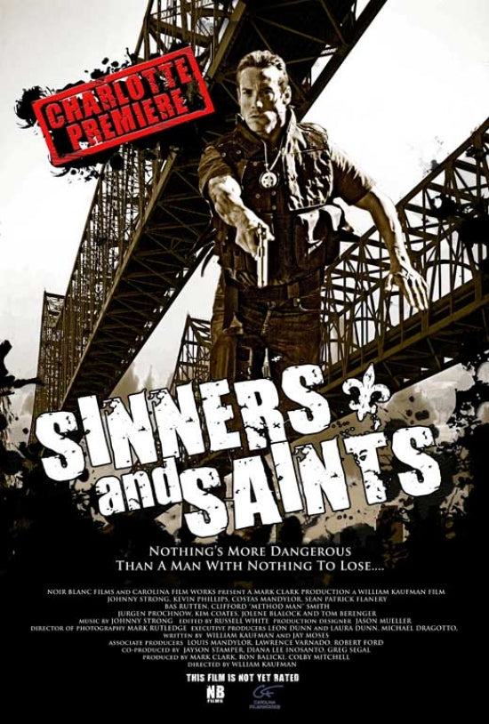 Sinners & Saints Movie Poster Print showcasing vibrant imagery.