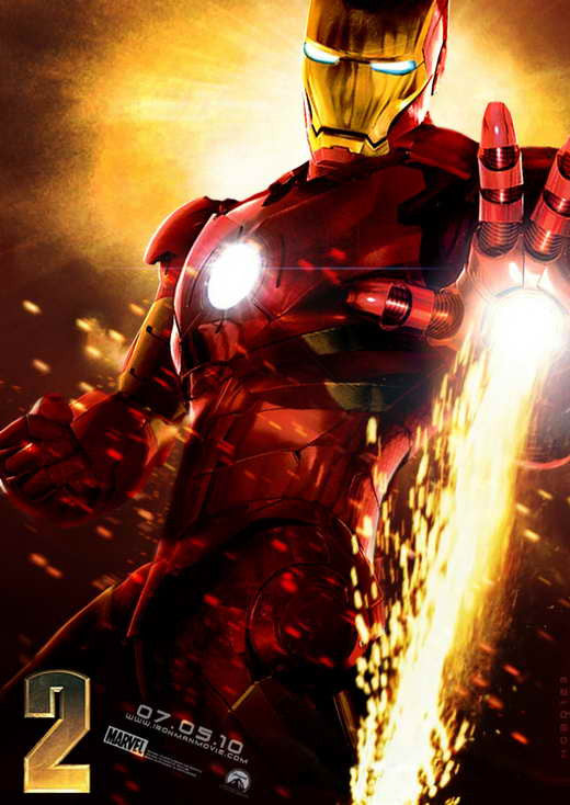 Iron Man 2 Movie Poster Print (11x17)