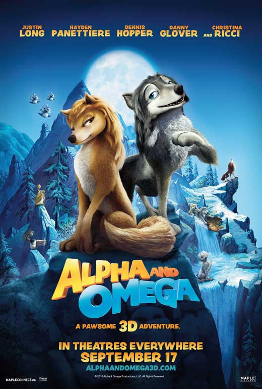 Alpha and Omega Movie Poster Print (11 x 17)