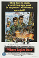 Where Eagles Dare Movie Poster Print featuring iconic design.