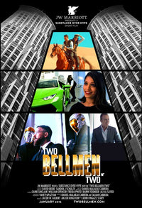 Two Bellmen Two Movie Poster Print showcasing vibrant colors and cinematic theme.