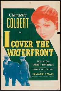 I Cover the Waterfront Movie Poster Print showcasing classic film scenes.