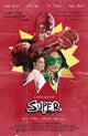 Super Movie Poster Print showcasing vibrant cinema artwork.
