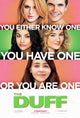 The Duff Movie Poster Print showcasing vibrant colors and design.
