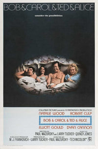 Bob & Carol & Ted & Alice Movie Poster Print showcasing classic film art.